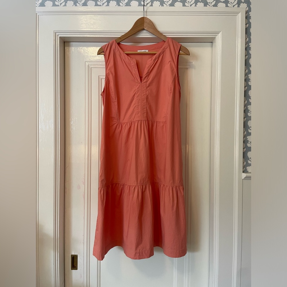 Rosso35 Coral Sleeveless popover Dress